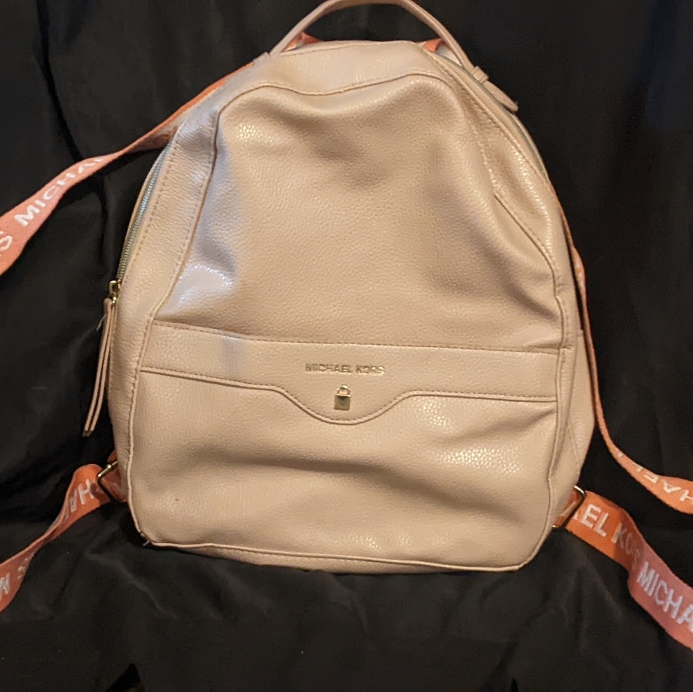 Michael Kors Pink Backpack (medium size)